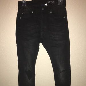 H&M ripped pants